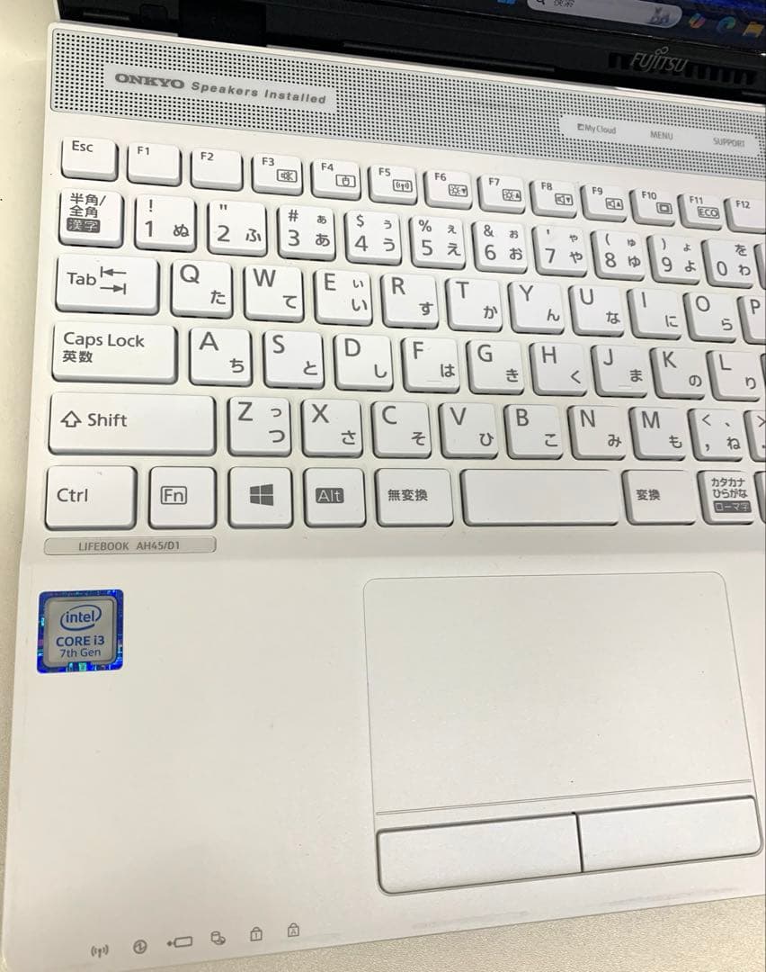 558 富士通 ノートPC Blu-ray対応 SSD512GB Core i3