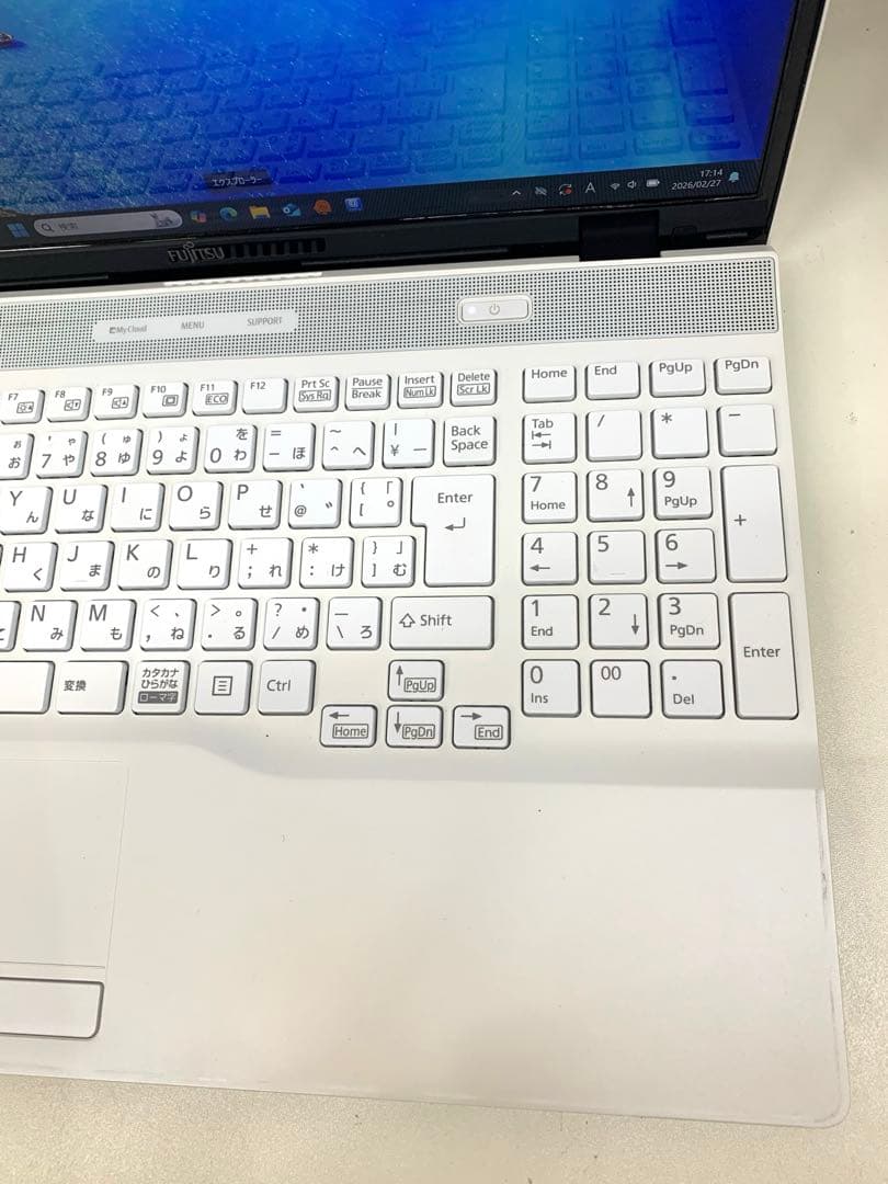 558 富士通 ノートPC Blu-ray対応 SSD512GB Core i3