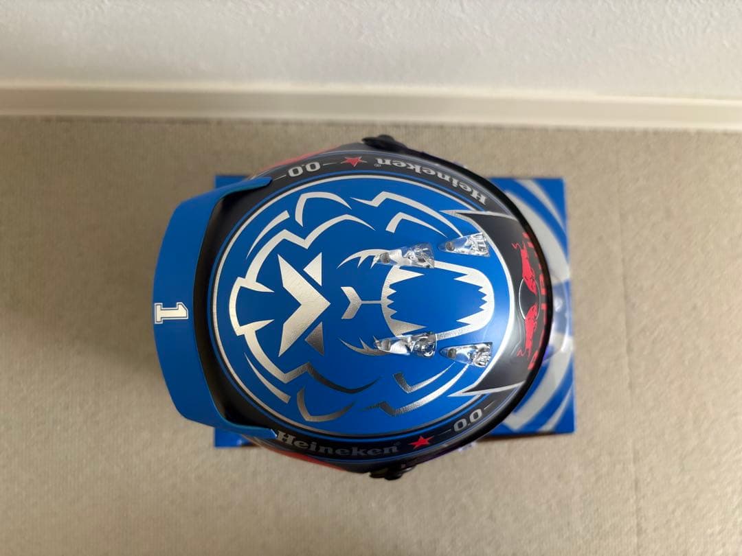 【新品・オマケ付】マックス フェルスタッペン1/2ヘルメット 2024 USA