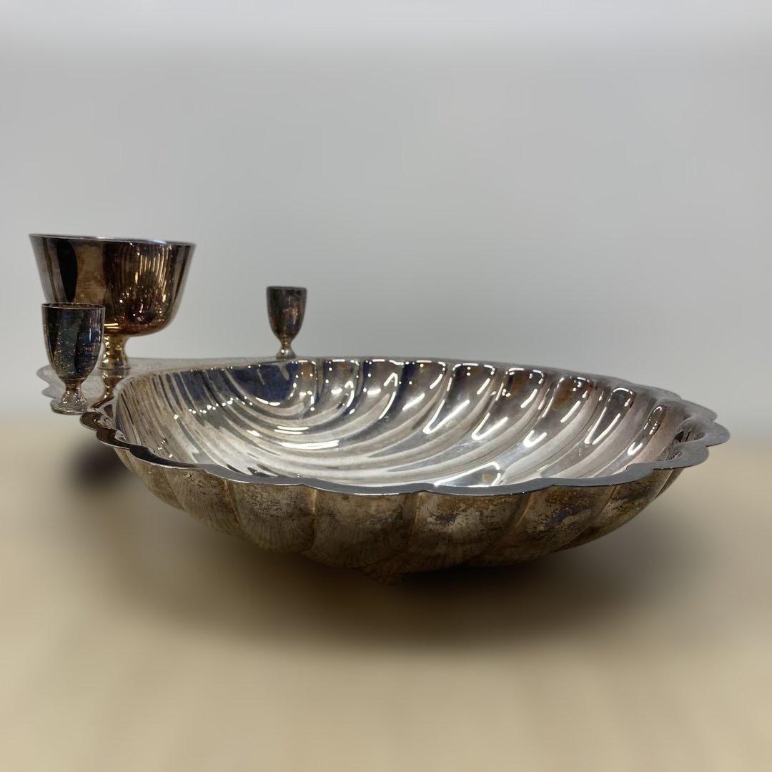 F.B. Rogers Silver Co. シルバープレート シェルボウル