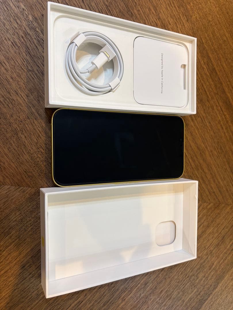 【美品】iPhone14 plus 128GB イエロー