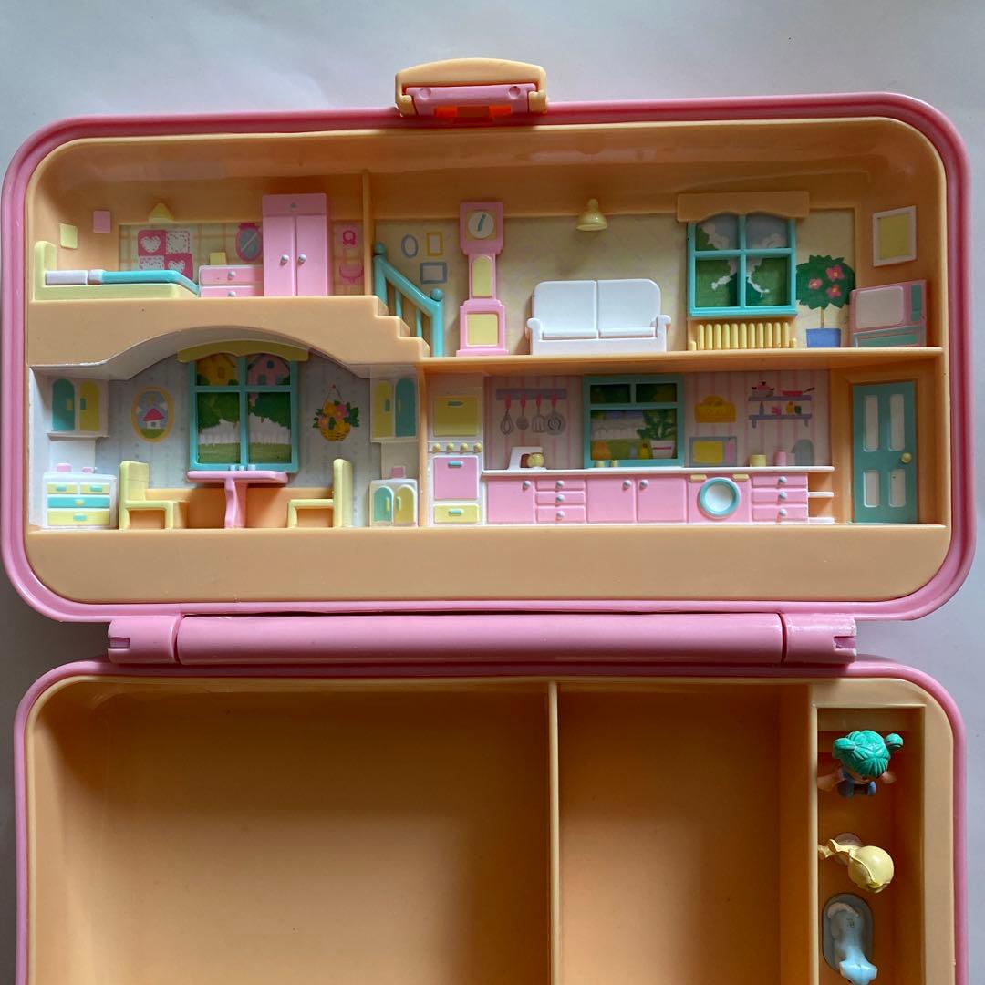 昭和レトロ　エルジェルポケット　ブルーバード　バンダイ　ミニチュアドールハウス