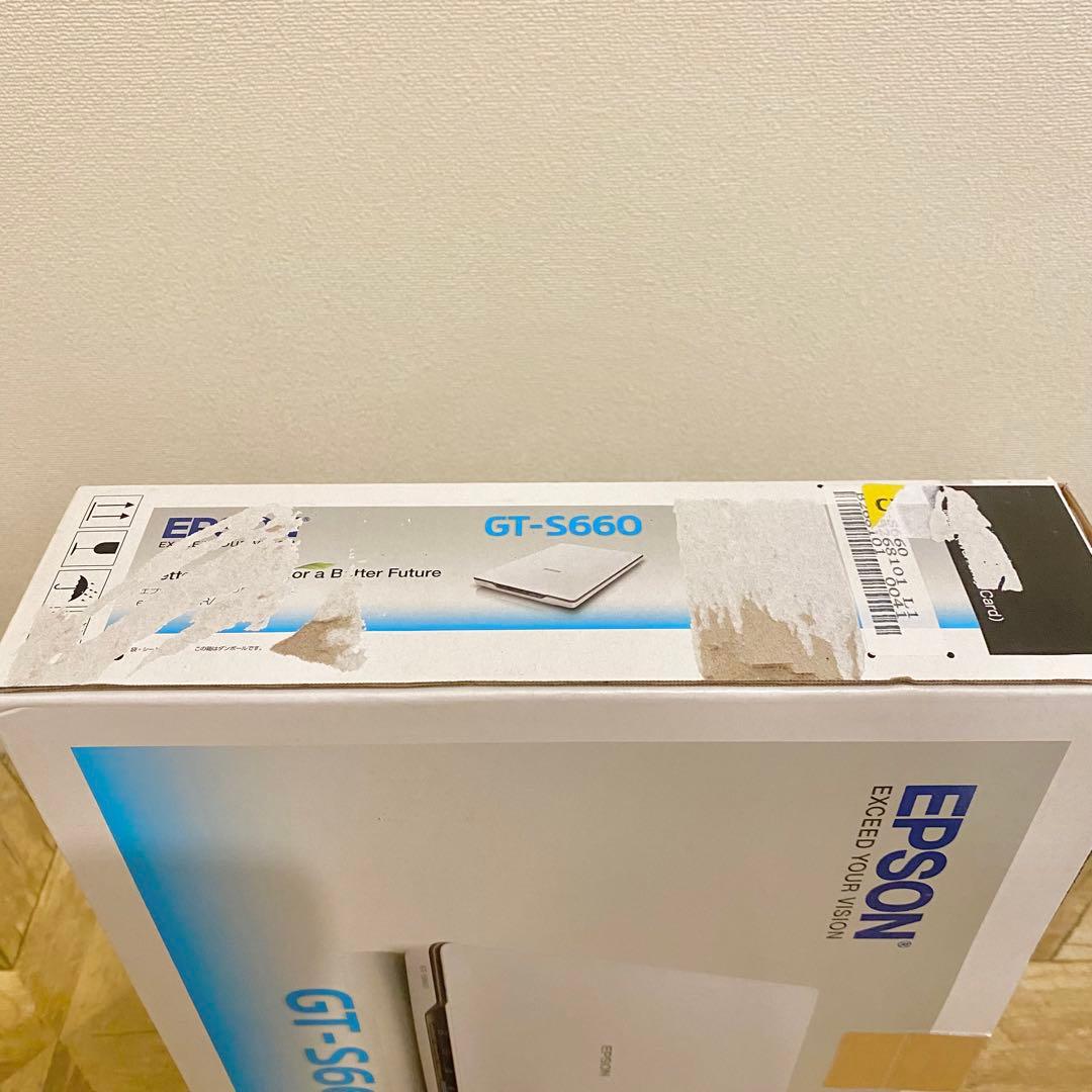 エプソン ドキュメント フラットベッドスキャナー GT-S660 4カラー箱付き