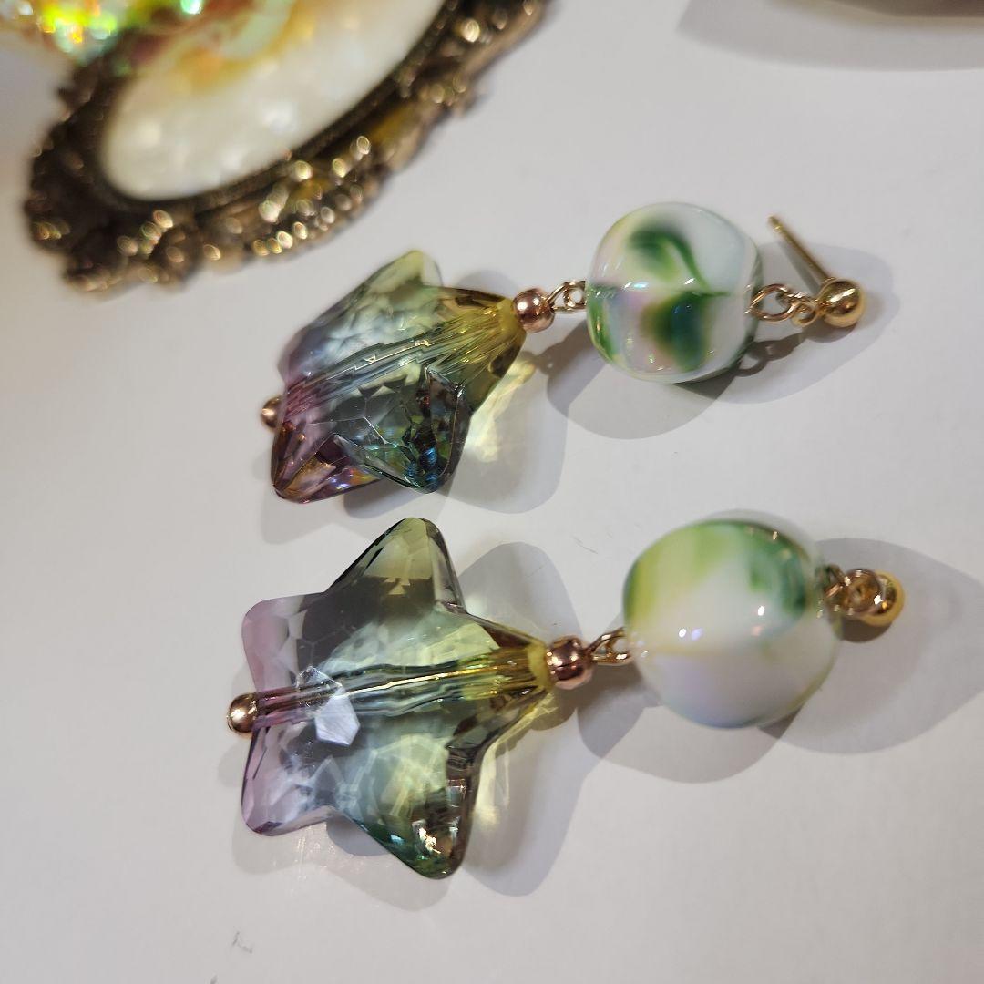 ハンドメイドピアス3232