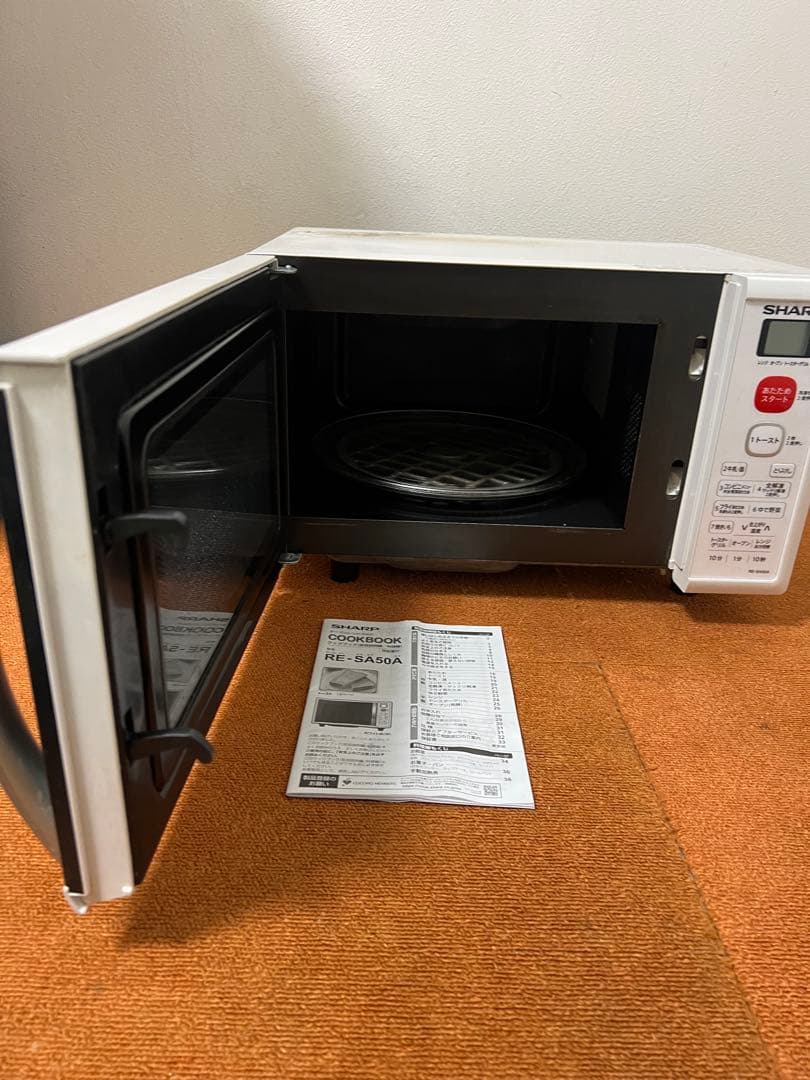 シャープ オーブンレンジ 2019年製 電子レンジ RE-S50A-W