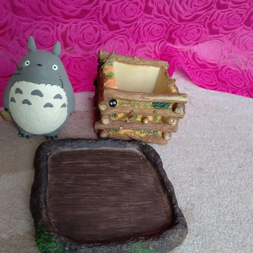 となりのトトロ キャンプファイヤー プランター 未使用品 箱あり レア ジブリ