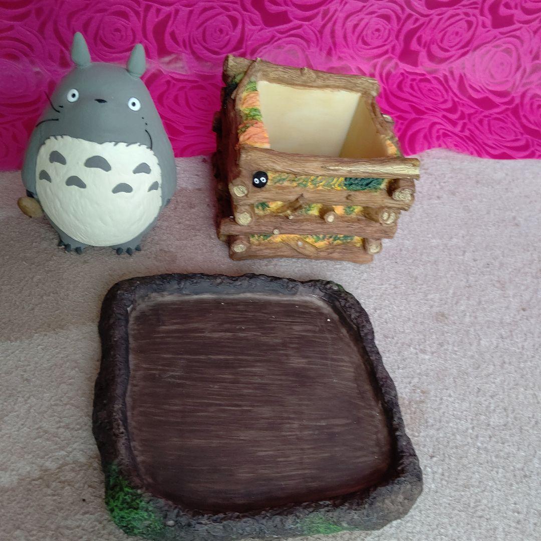 となりのトトロ キャンプファイヤー プランター 未使用品 箱あり レア ジブリ