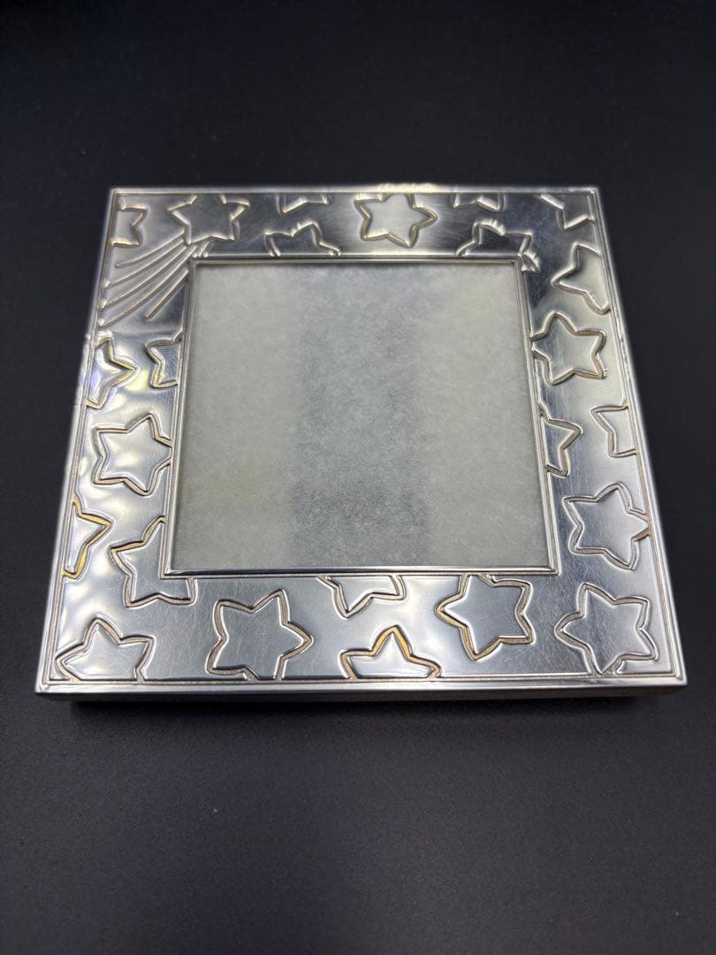 ティファニー フォトフレーム 写真立て 星 スター 銀 925