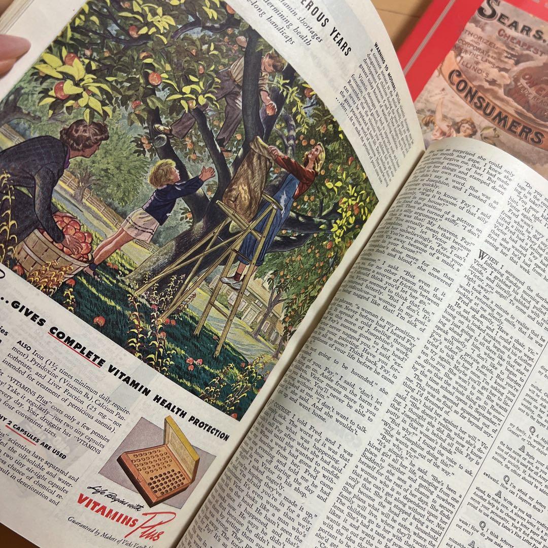 紙モノ コラージュ素材 シアーズ おすそ分け ジャンクジャーナル 大量まとめ売り