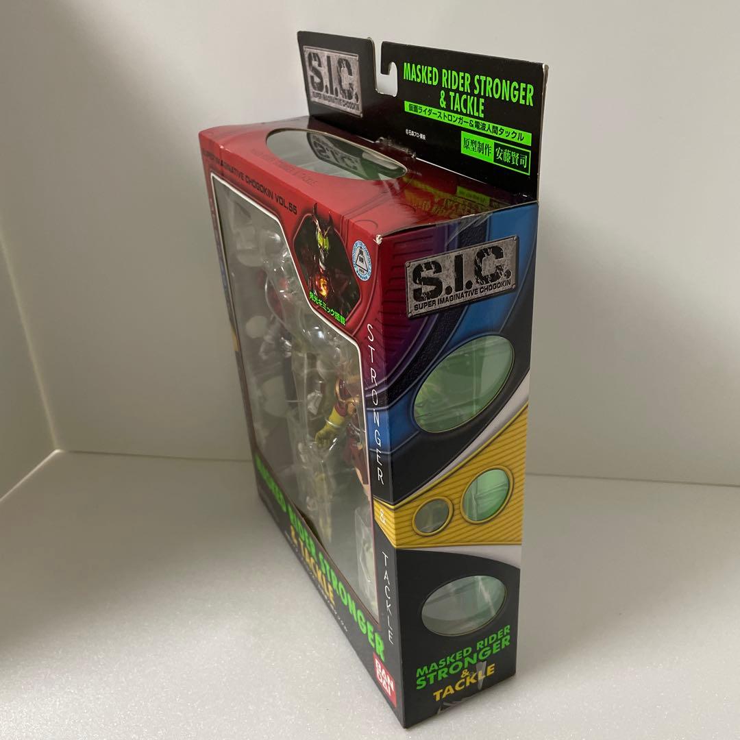 新品 s.i.c.仮面ライダーストロンガー タックル　フィギュア