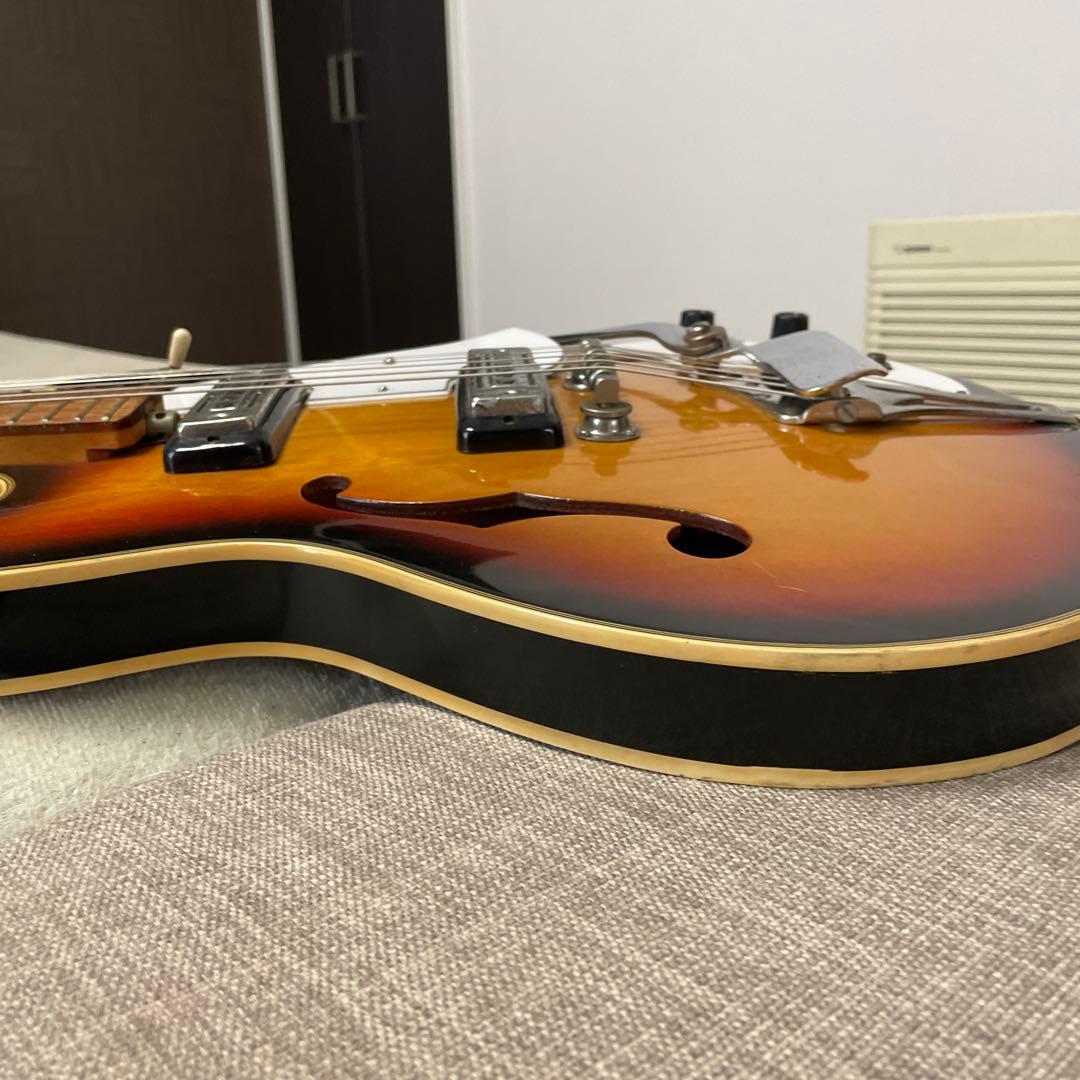 1960年代 テスコEP-2T セミアコースティックギター サンバースト