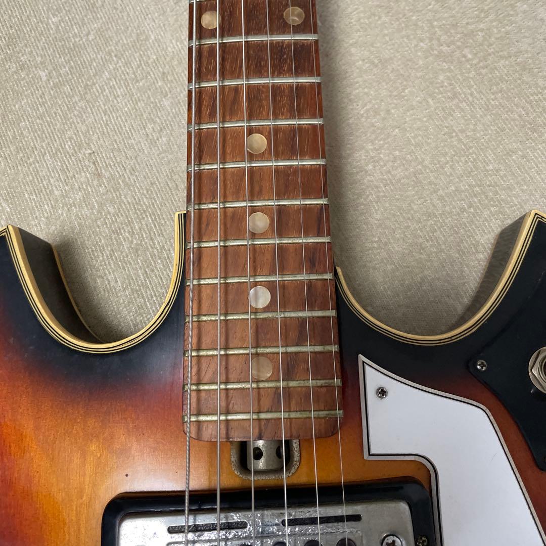 1960年代 テスコEP-2T セミアコースティックギター サンバースト