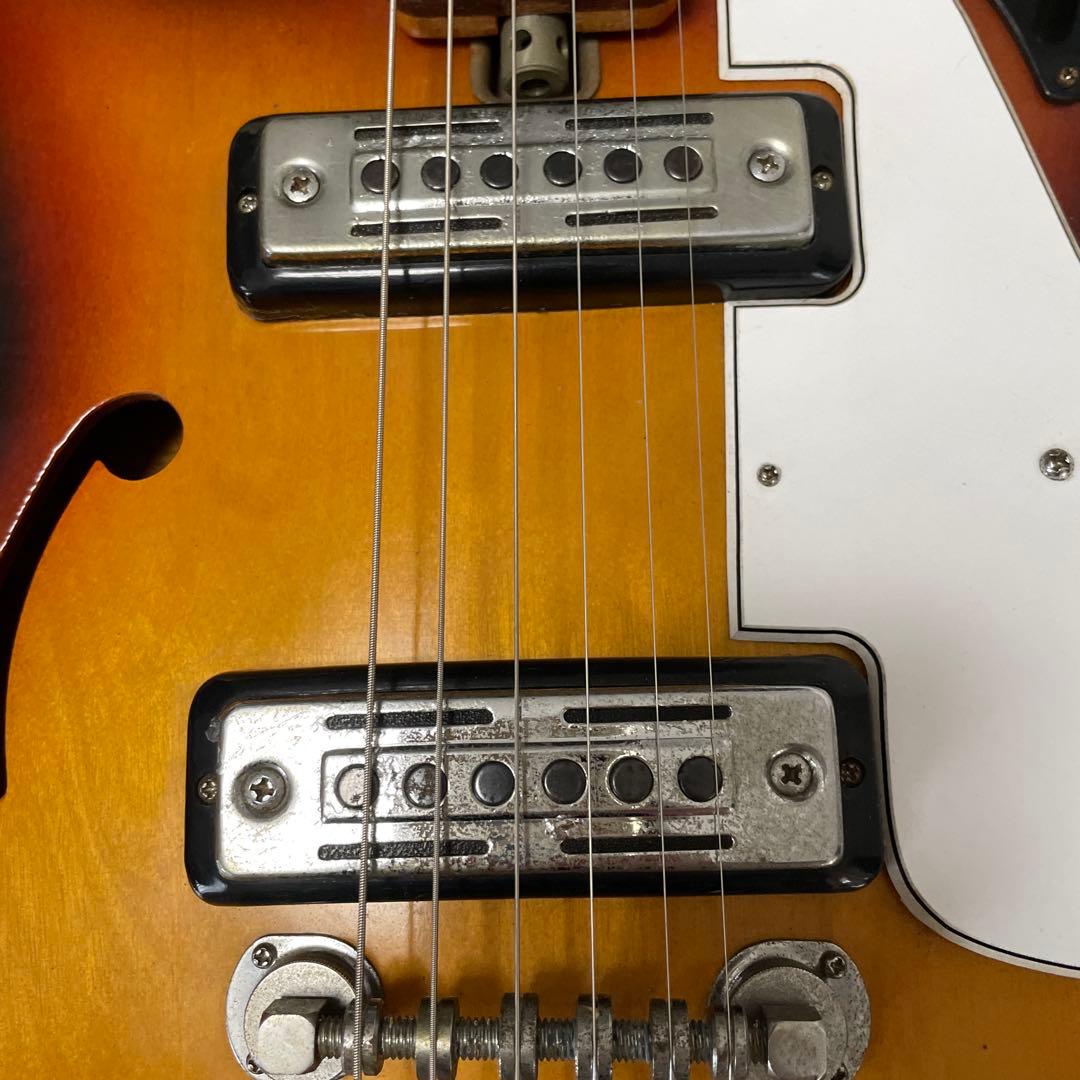 1960年代 テスコEP-2T セミアコースティックギター サンバースト