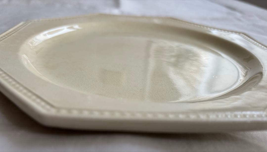 フランス アンティーク クレイユエモントローオクトゴナル20cm