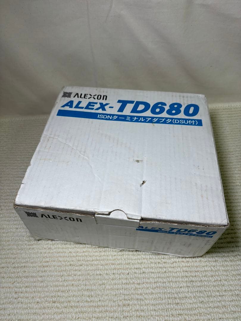 新品 未使用 ALEXON ALEX-TD680 ターミナルアダプター ISDN