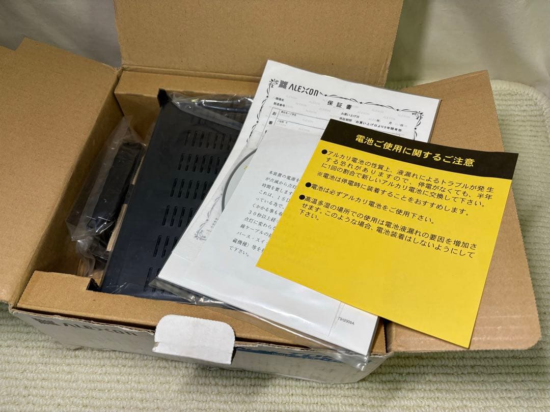 新品 未使用 ALEXON ALEX-TD680 ターミナルアダプター ISDN