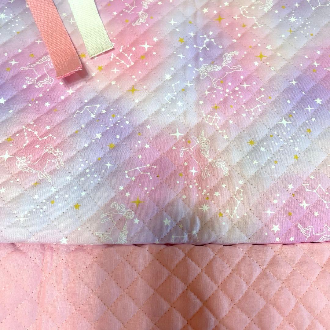 【オーダーメイド】入園入学グッズ　ユニコーン柄女の子