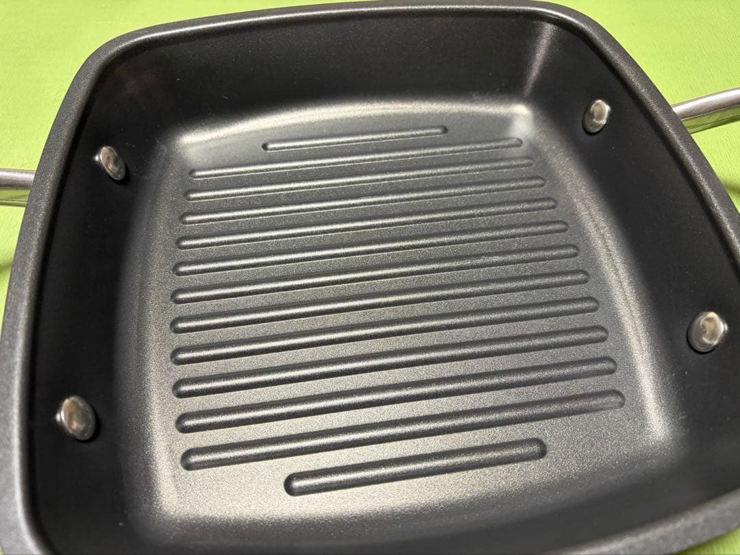 マイヤー MEYER スクエアグリルパン 24CM RED