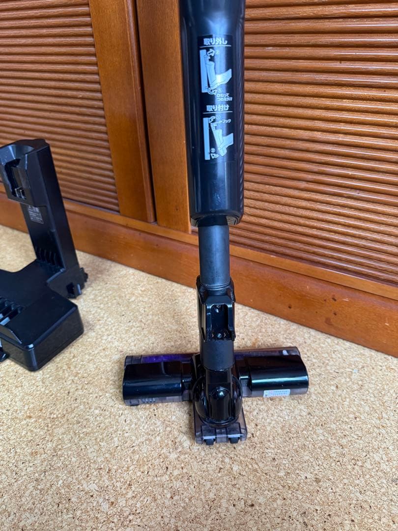 アイリスオーヤマ 充電式クリーナー SCD-R1P-B ブラック 2022年