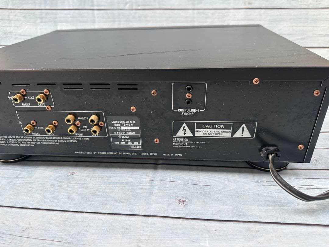 ラジオ・コンポ VICTOR TD-V721(H38)