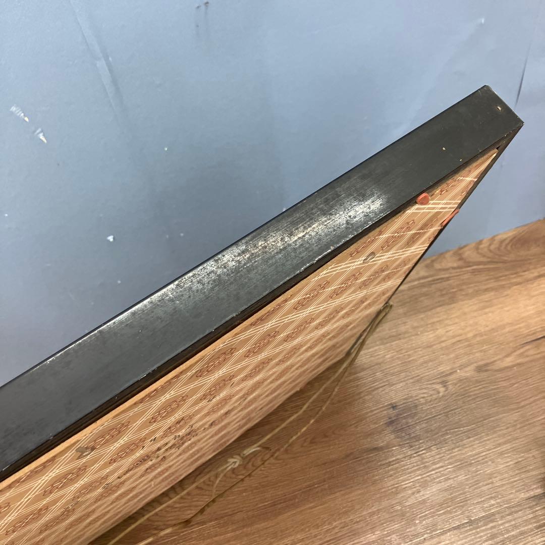 日本画 菖蒲 あやめ 作者不詳 額装品 宮城県教育庁関連 1974年 絵画