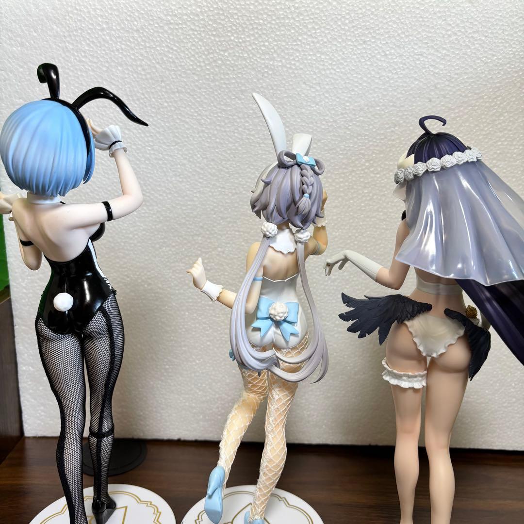 バニーフィギュアセット売り7点セット