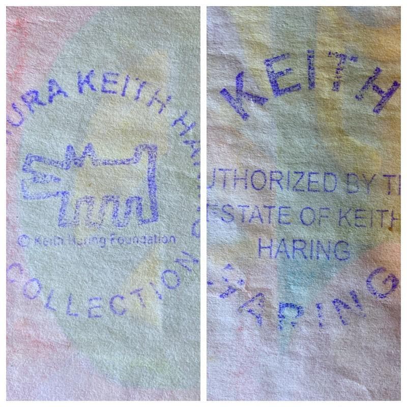 【模写】キース・ヘリング ミクストメディア ドローイング 水彩 手描き