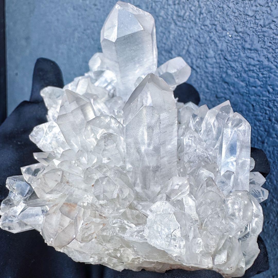 高品質❗浄化❗️超強いパワー ヒマラヤ クラスター パワーストーン天然石A1369