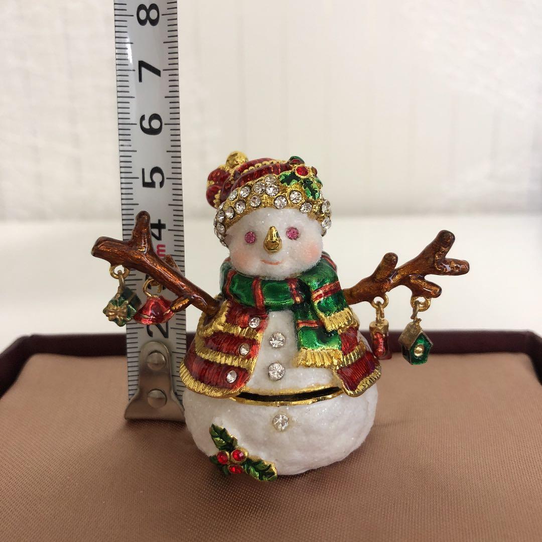 スノーマン飾り物(金属製)