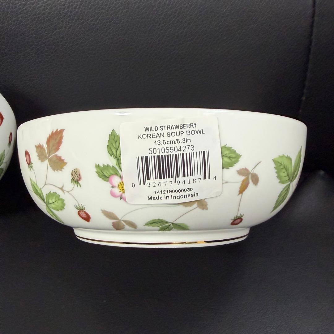 ［新品］ワイルドストロベリー　コリアンスタイルボウル、中鉢セット