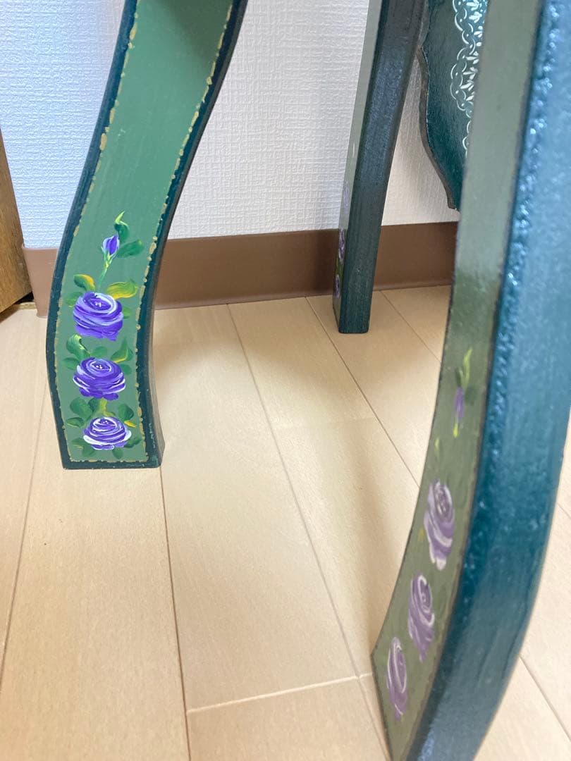 トールペイント 飾り台 壁掛け インテリア小物 靴 置物 5点セット