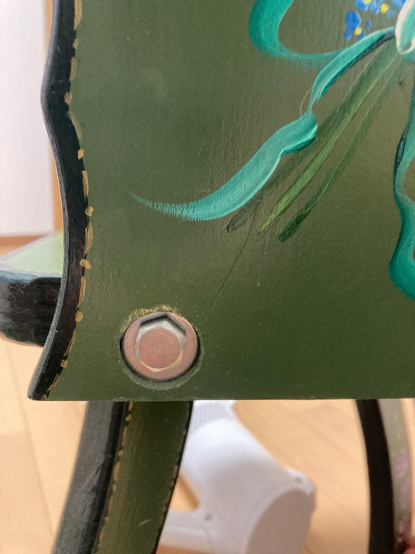 トールペイント 飾り台 壁掛け インテリア小物 靴 置物 5点セット