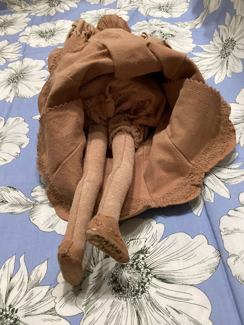 創作人形作家山下昌子　MAKODOLL 未使用　羊革ハンドメイド　一点物　箱付