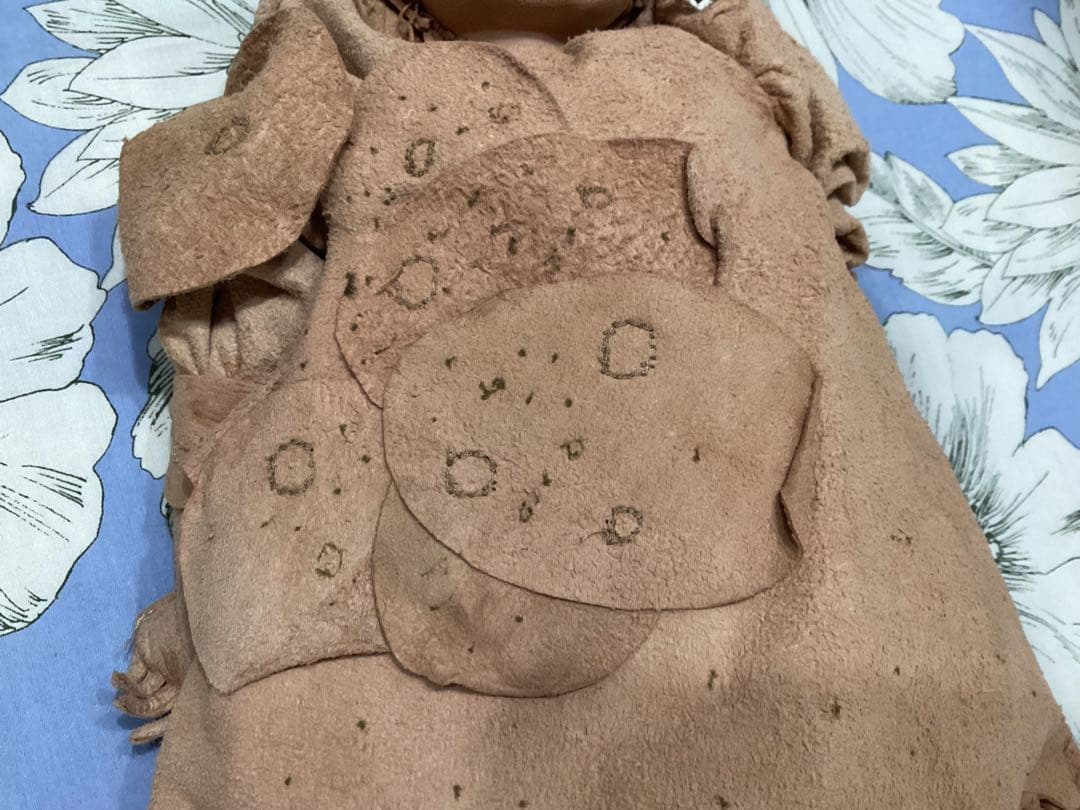 創作人形作家山下昌子　MAKODOLL 未使用　羊革ハンドメイド　一点物　箱付