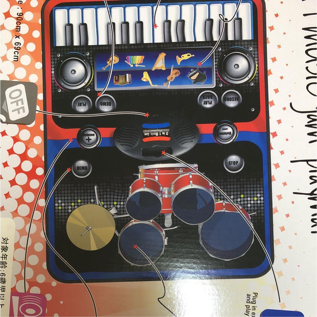 その他 ZIPPY   MAT   2in1   music  jam  playmat