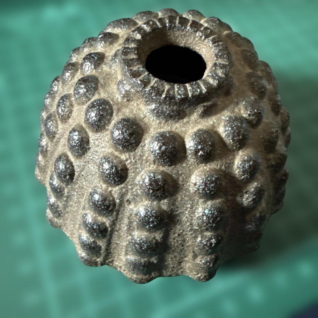 古代兜ミニチュア　鉄製兜