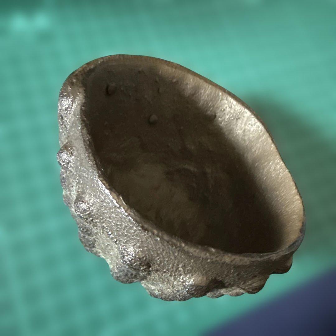 古代兜ミニチュア　鉄製兜