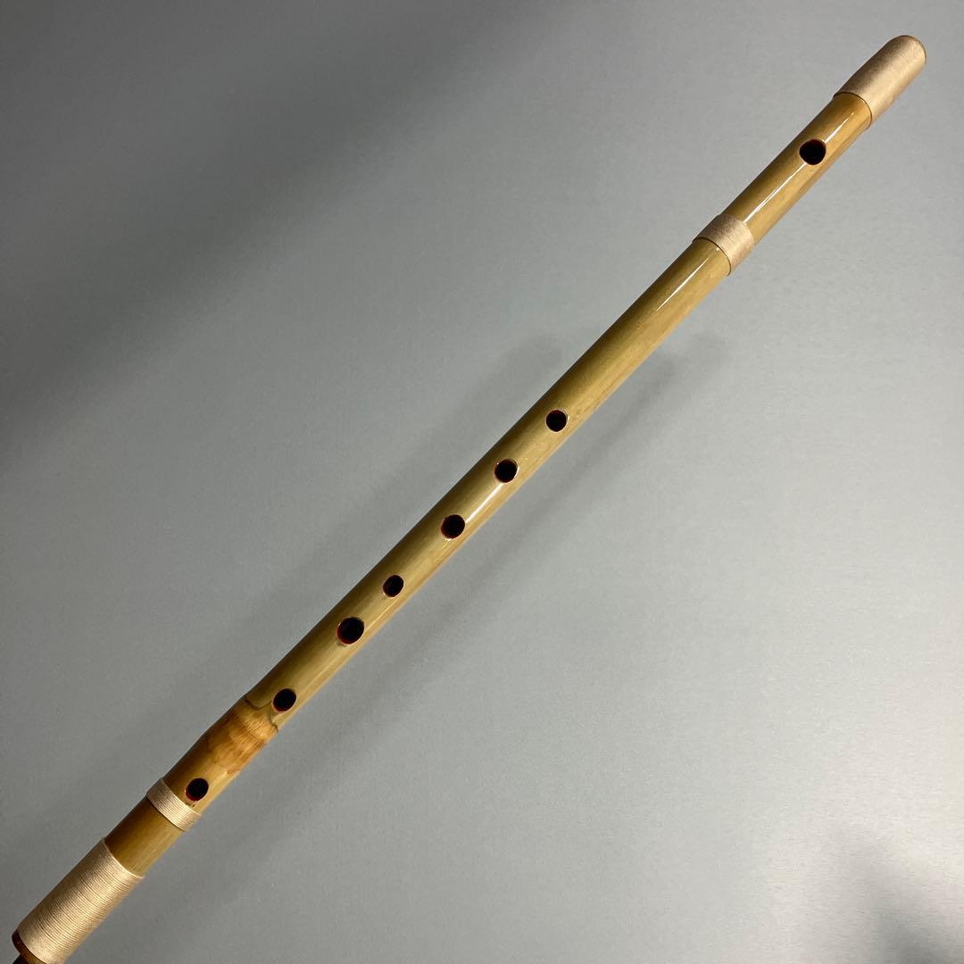 【篠笛三本調子 Ｇ管】唄物　ドレミ調　天地糸巻 　横笛　西洋音階3-63