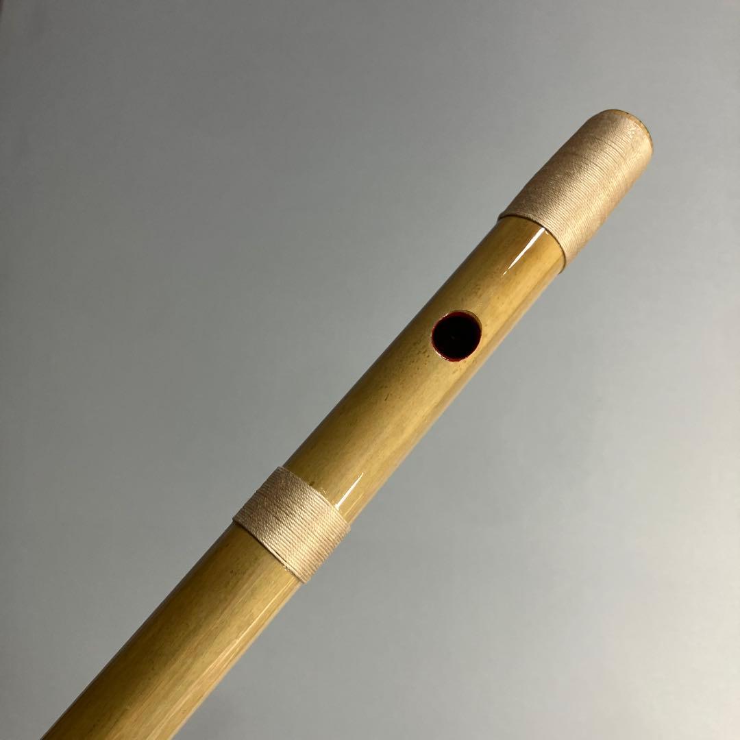 【篠笛三本調子 Ｇ管】唄物　ドレミ調　天地糸巻 　横笛　西洋音階3-63