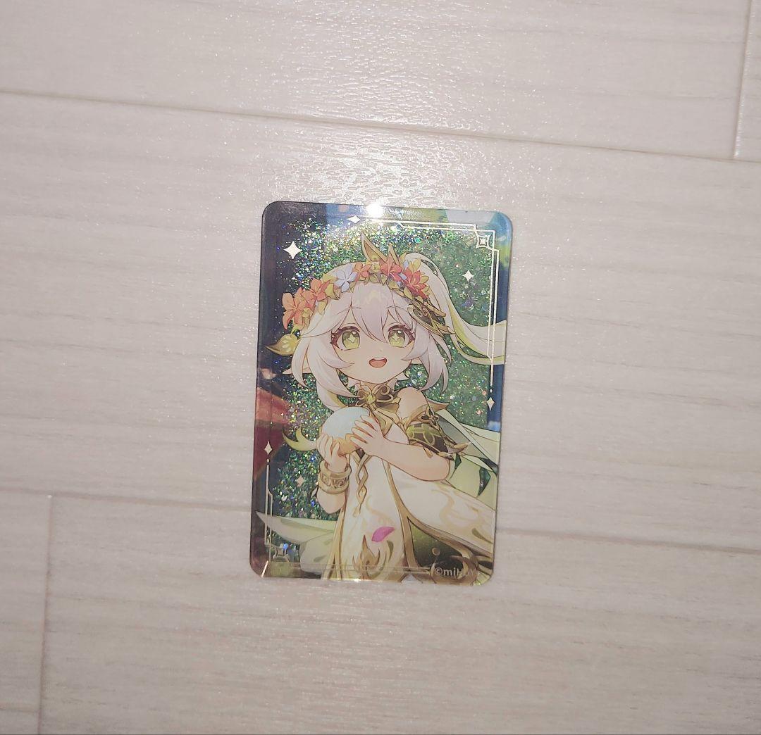 原神　ナヒーダ　色紙　缶バッジ　神の目　アクリルブロック　ケース　公式正規品