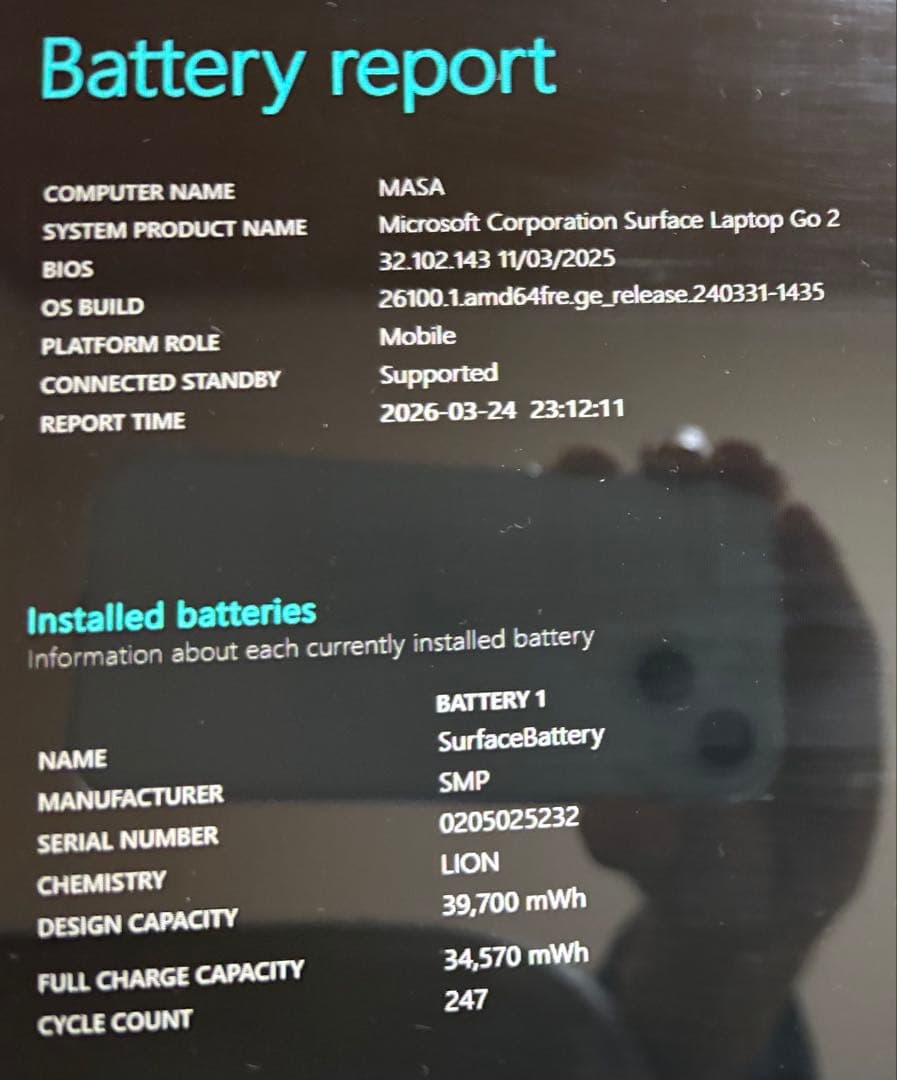 美品 Microsoft Surface Laptop Go 2 アイスブルー