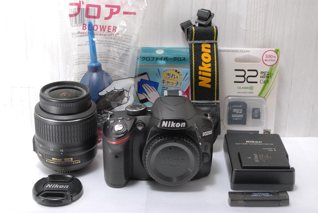 ✨一眼レフデビュー✨Nikon D3200 レンズキット ガイド機能付