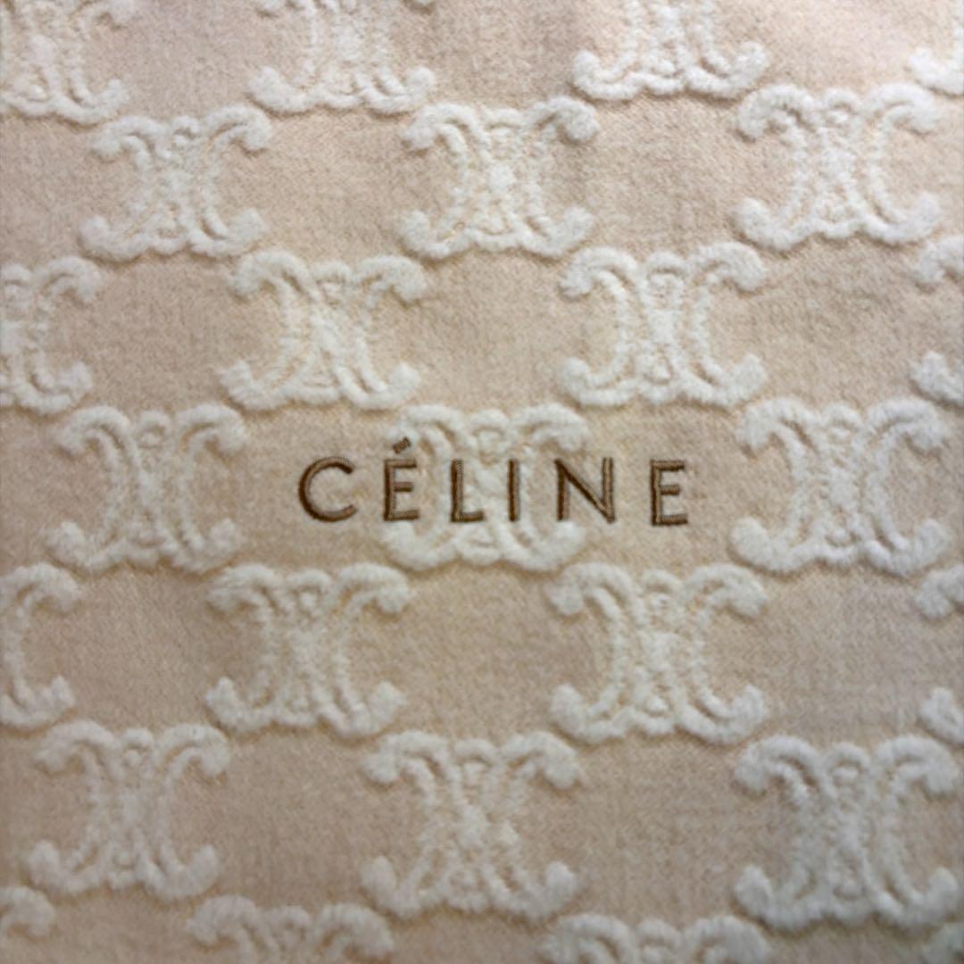 ーCELINEー 【タグ付】 綿毛布 マカダム総柄　シングル 西川産業