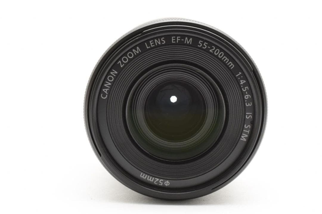 美品 Canon EF-M 55-200mm F4.5-6.3 IS STM