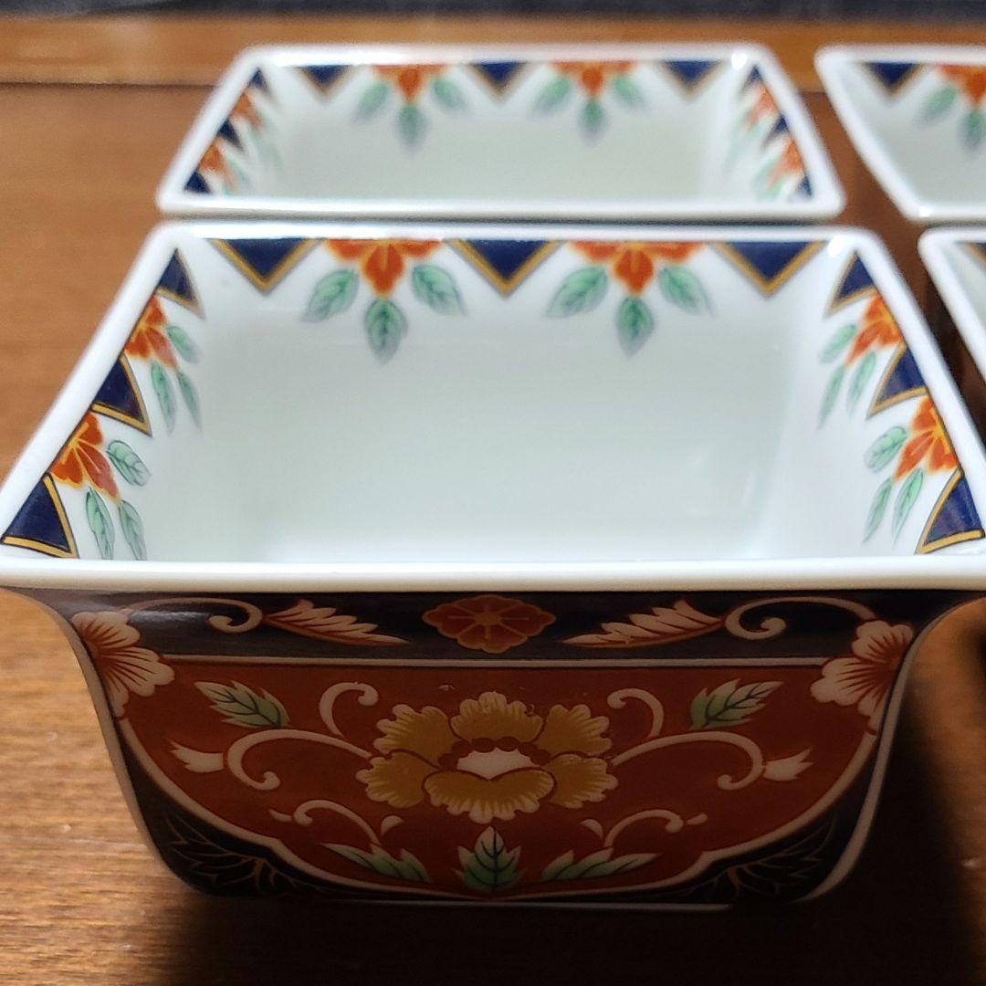 有田焼　醍醐窯　銘々皿 4枚 角鉢5点 計9点セット吾山窯 清秀 伊万里焼