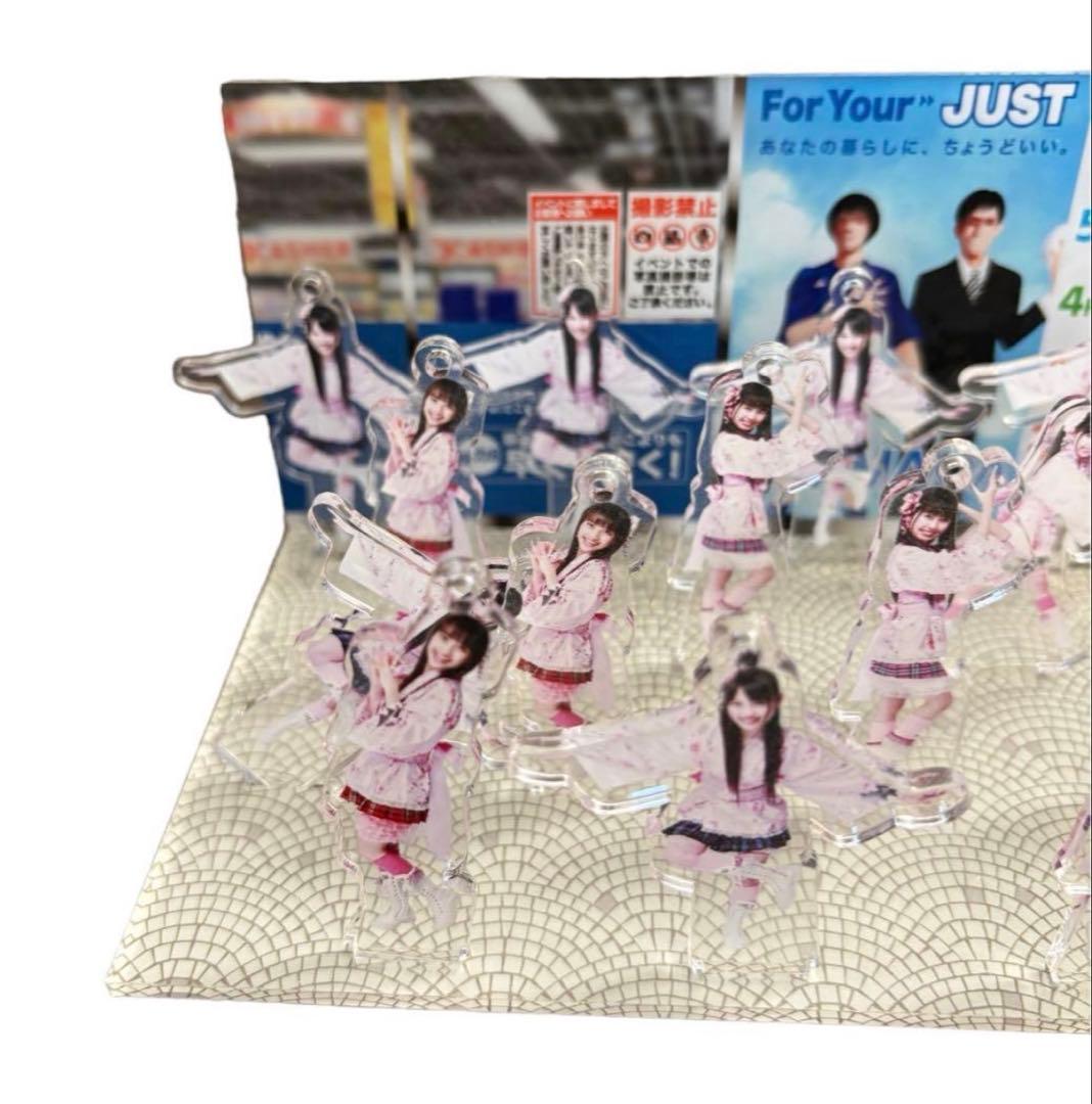 ももクロ　箱推し　ジオラマスタンド２つ付き アクリルスタンドキーホルダー