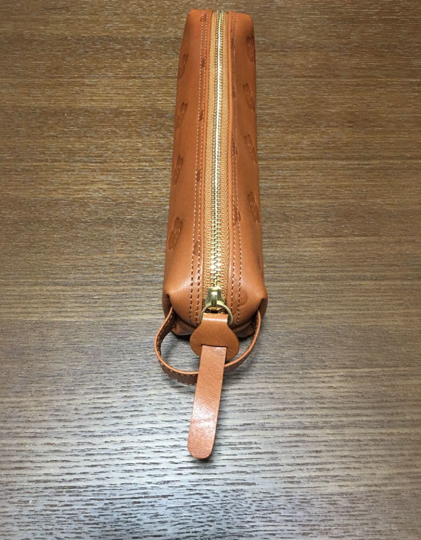 【値下げ価格】二宮五郎商店 レザーペンケース 限定品