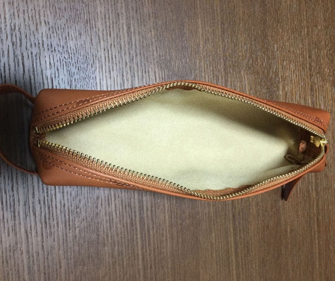 【値下げ価格】二宮五郎商店 レザーペンケース 限定品