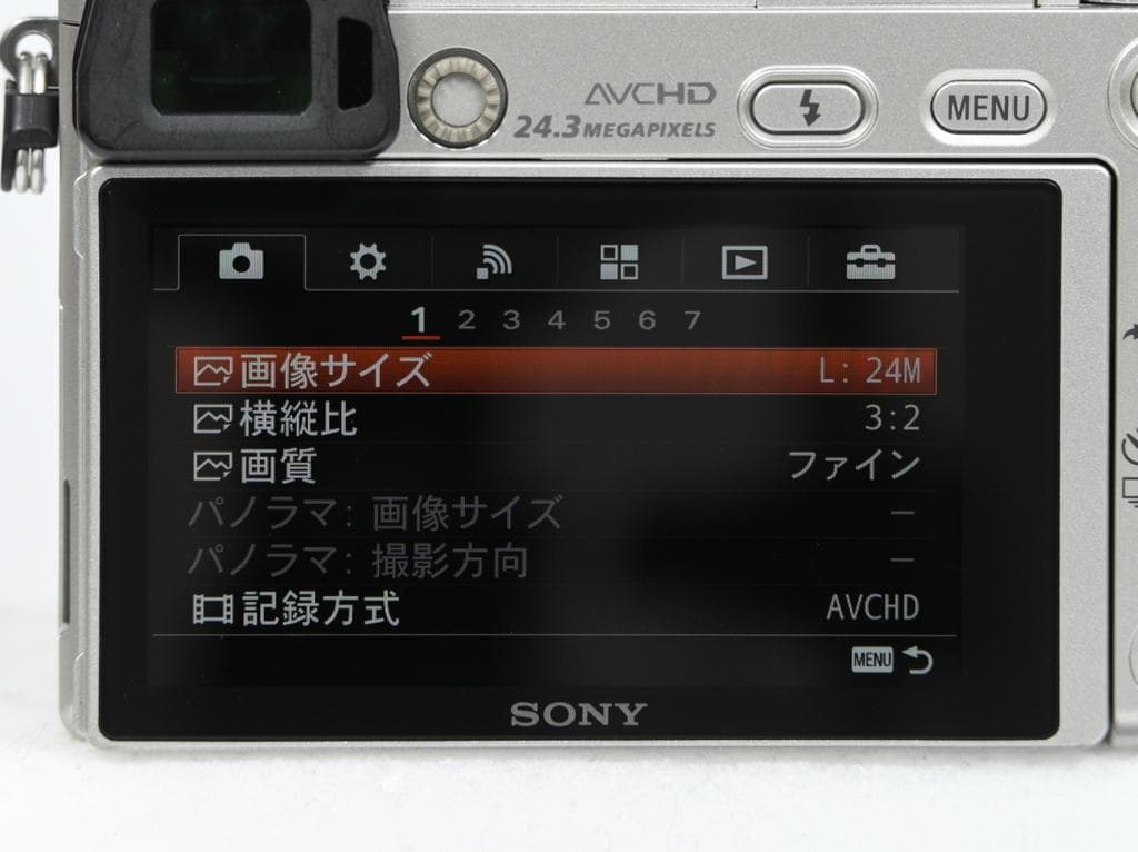 【美品】 ソニー　SONY α6000 ILCE-6000 ダブルレンズキット