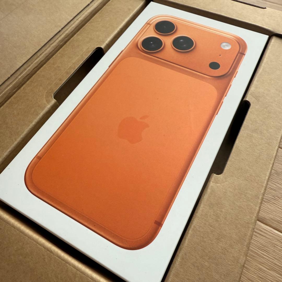 新品未開封 iPhone 17 Pro 1TB SIMフリー コズミックオレンジ